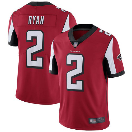 Atlanta Falcons Limited Red Men Matt Ryan Home Jersey NFL Football 2 Vapor Untouchable